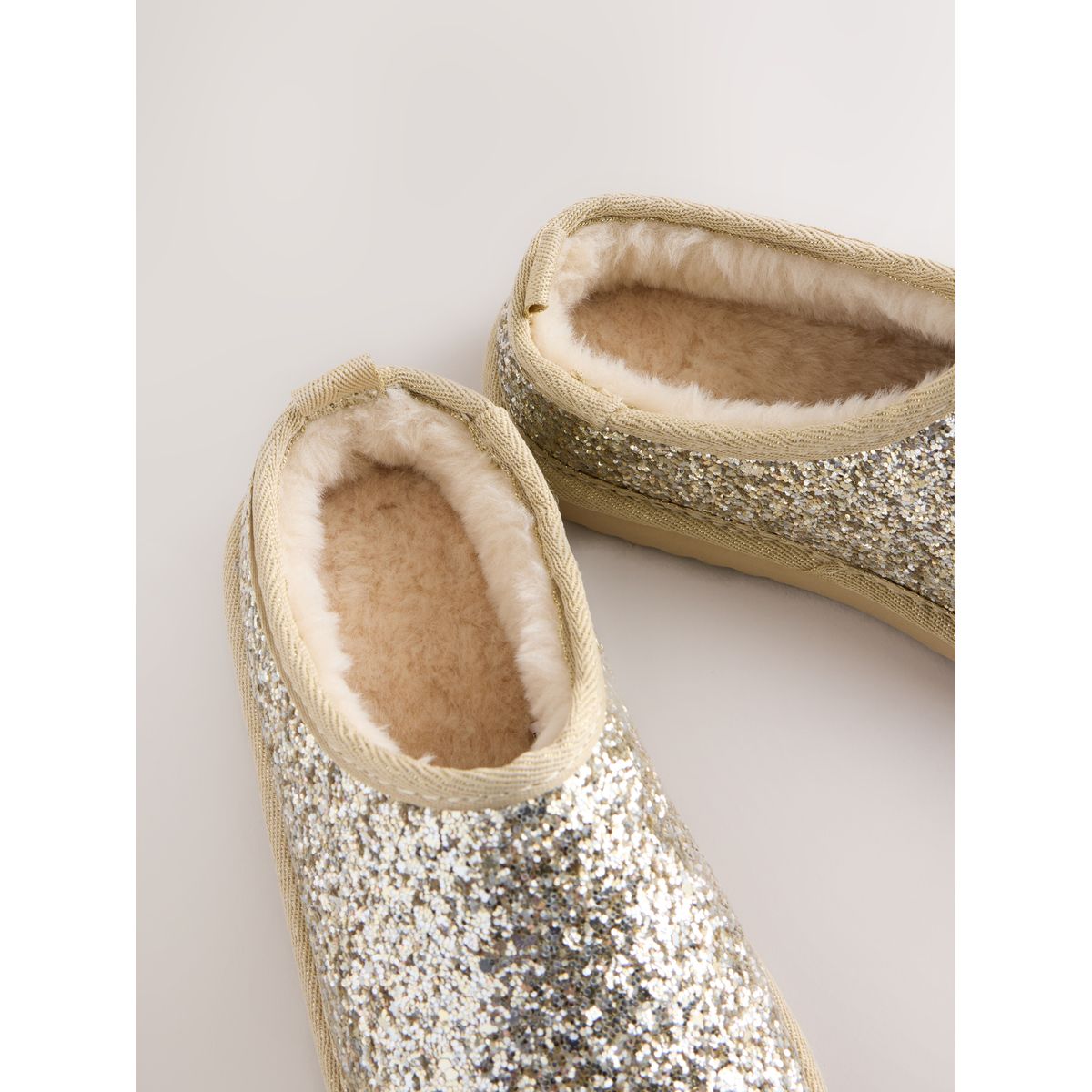 Chaussons shoot doré, NEXT