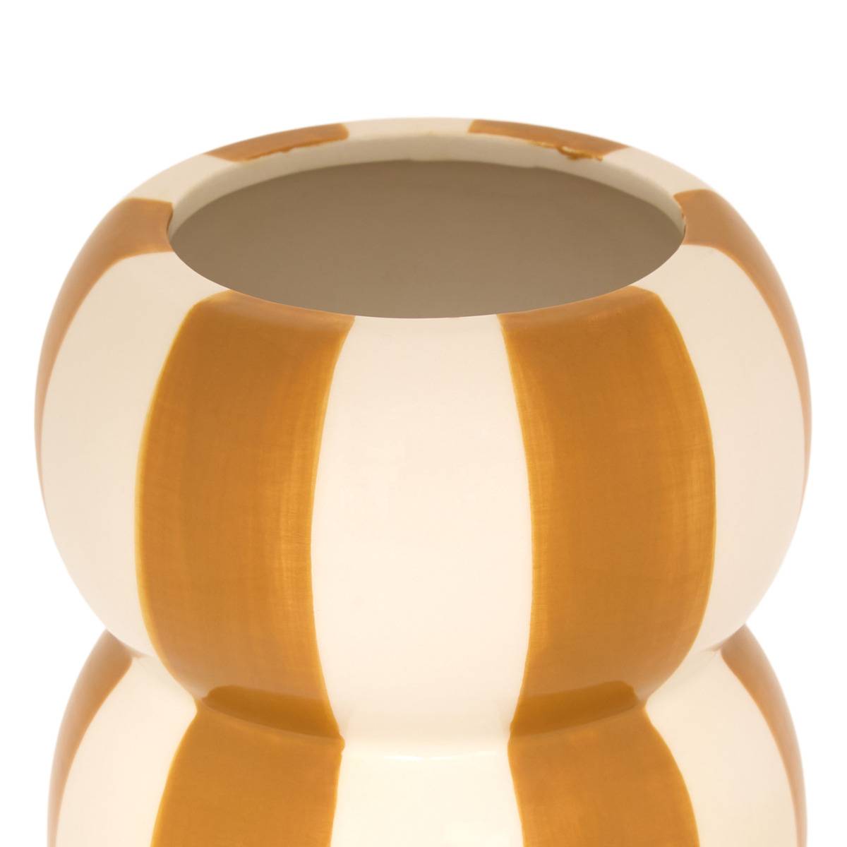 Vase en dolomite NEYA jaune, ATMOSPHERA
