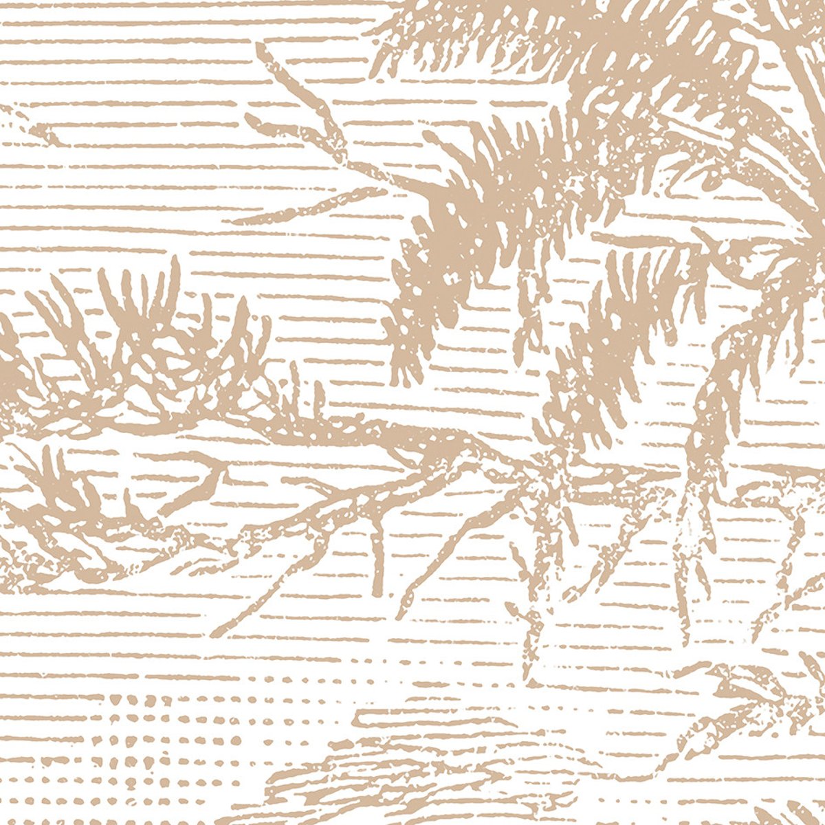Papier peint panoramique GARRIC sable, LE PAPIERS DE NINON