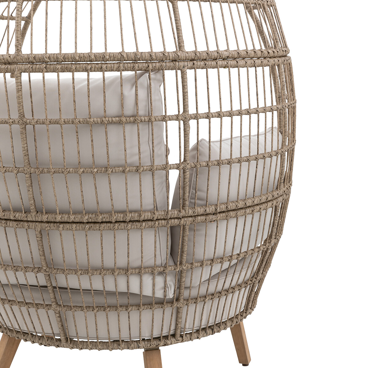 Avina Egg Chair ecru/natural, SO'HOME
