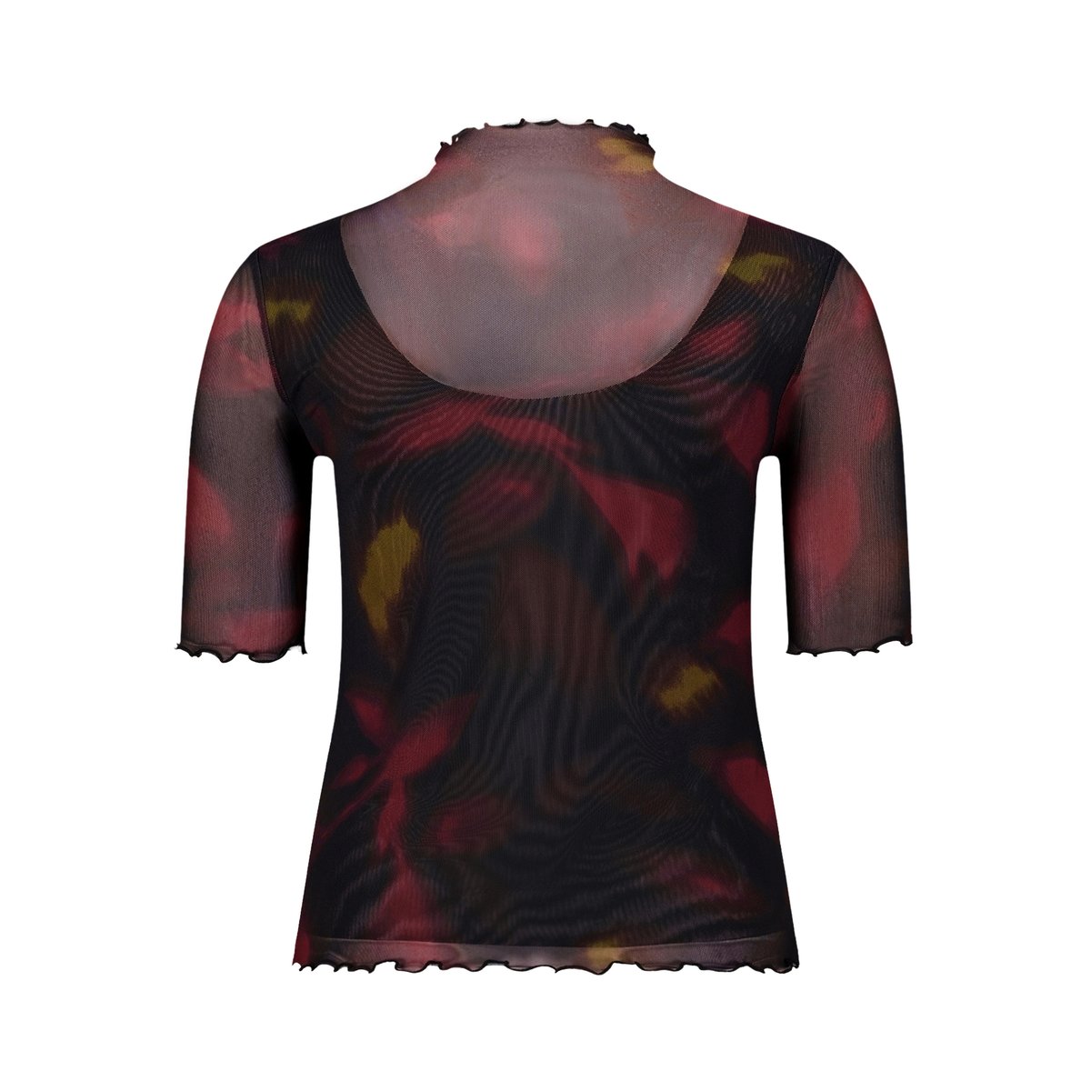 T-shirt à motifs black/dark red, ZERO