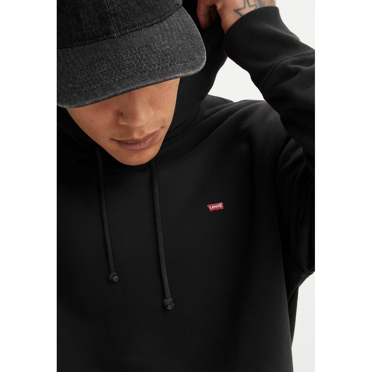 New Original Cotton Hoodie black, LEVI'S
