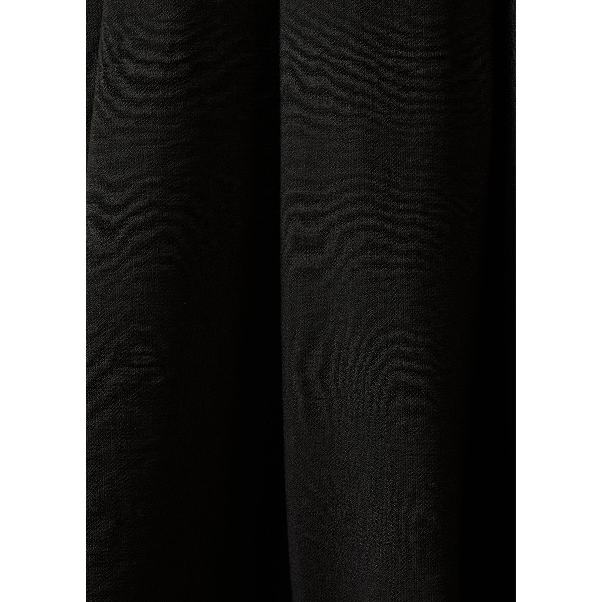 Pantalon large taille haute élastiquée noir, LA FEE MARABOUTEE