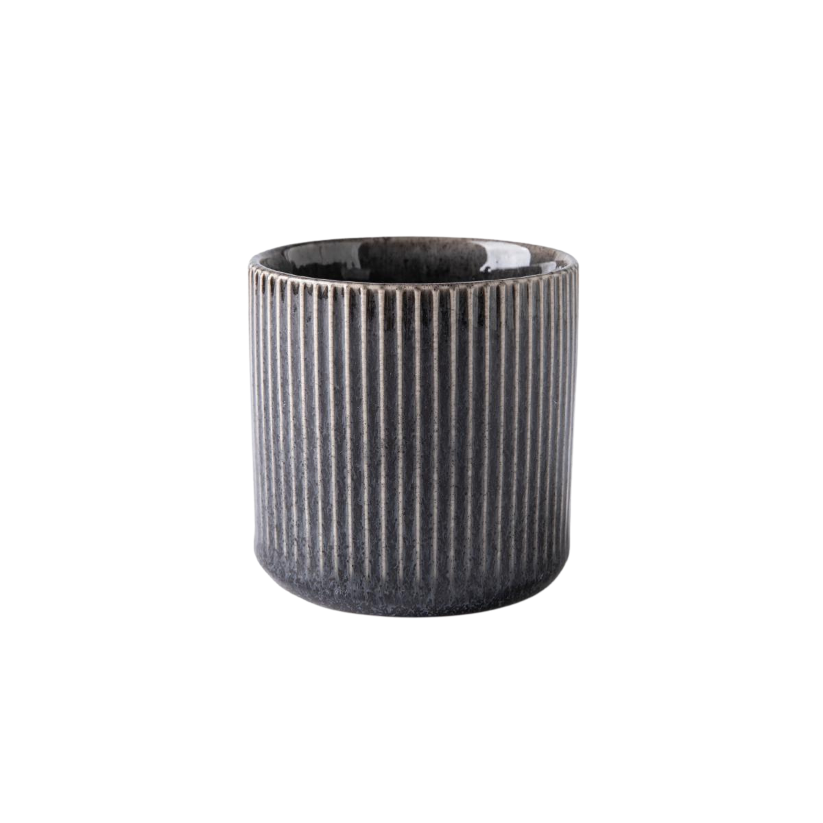 Lot de 4 tasses - "Charbon" lot de 4 tasses noir - charbon | laguiole cuisson, LAGUIOLE CUISSON