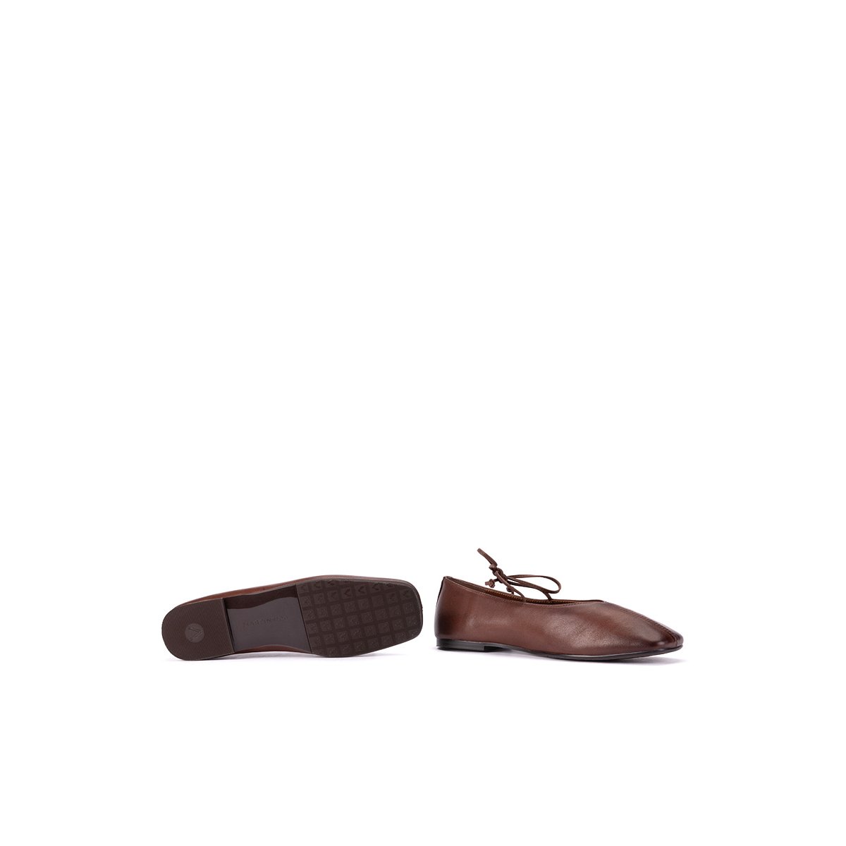 Ballerines cuir Grenelle cafe, MARTINELLI
