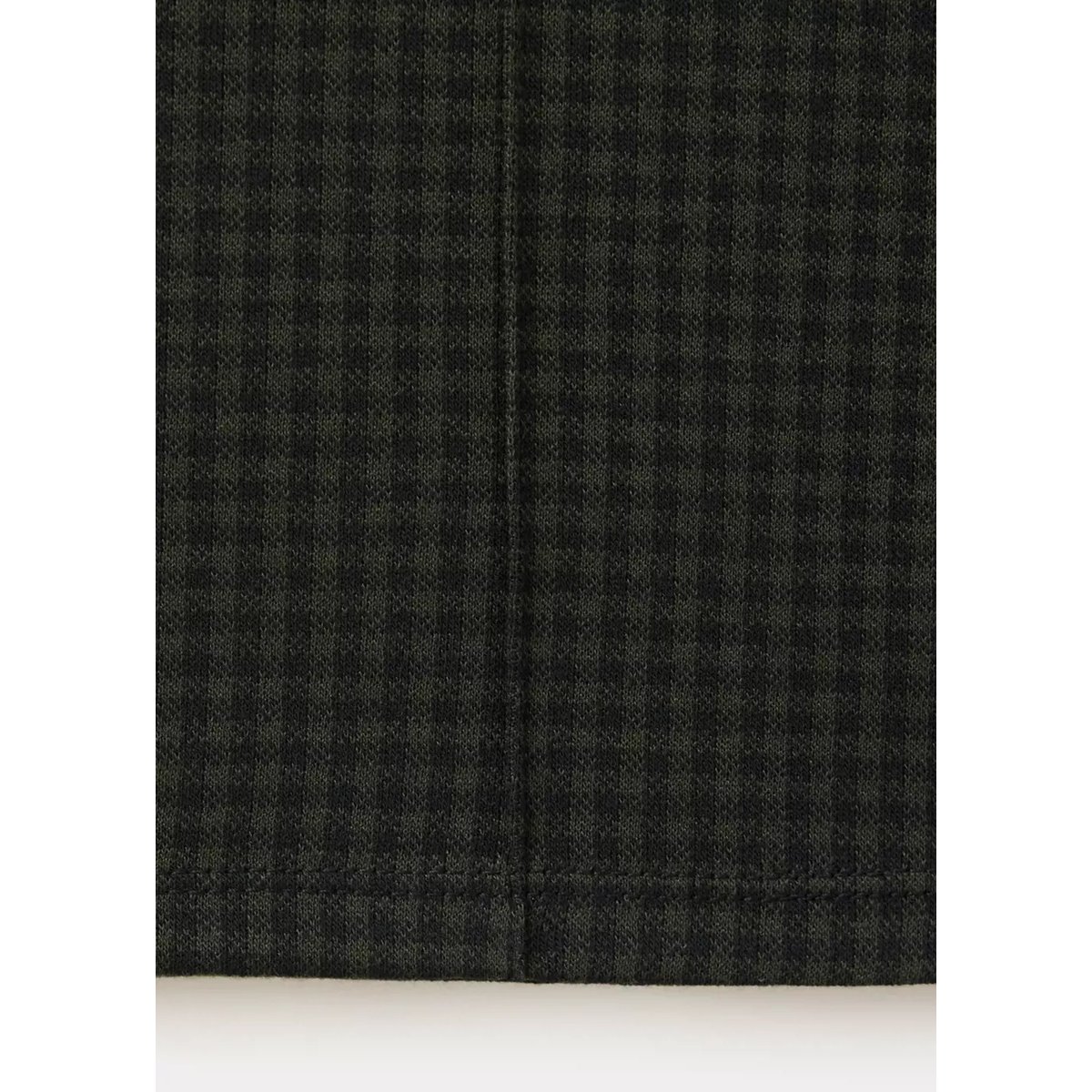 Pantalon droit à carreaux vert, MANGO