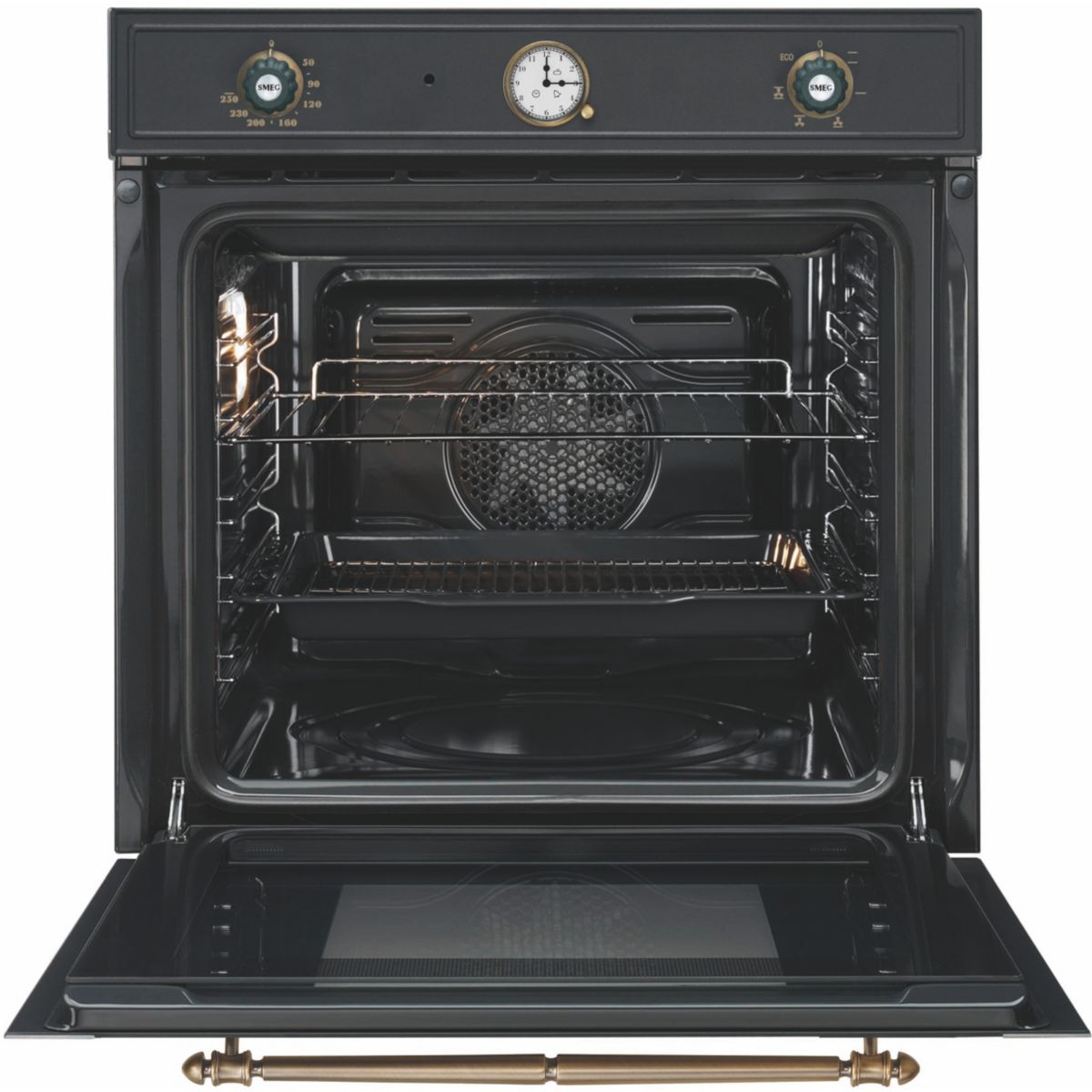 Four Pyro SF67C1AO - Convection naturelle couleur unique, SMEG