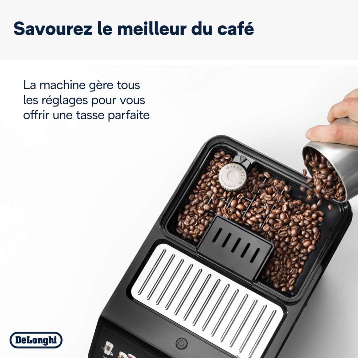 Expresso Broyeur ECAM450.65.S Eletta Explore Argent couleur unique, DELONGHI