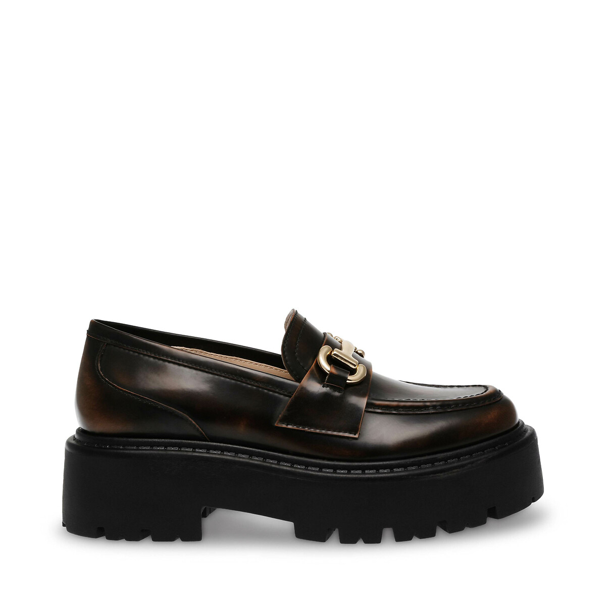 Mocassins en cuir Occupy marron, STEVE MADDEN