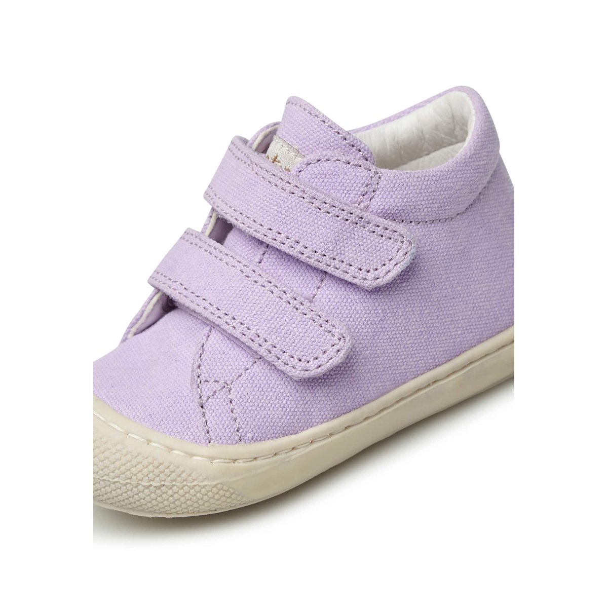 Chaussures premiers pas en toile COCOON VL lilas-, NATURINO