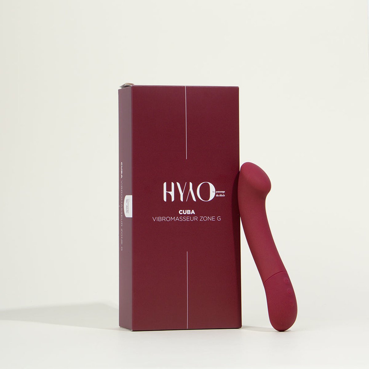 Vibromasseur Zone G Cuba bordeaux, HYYO