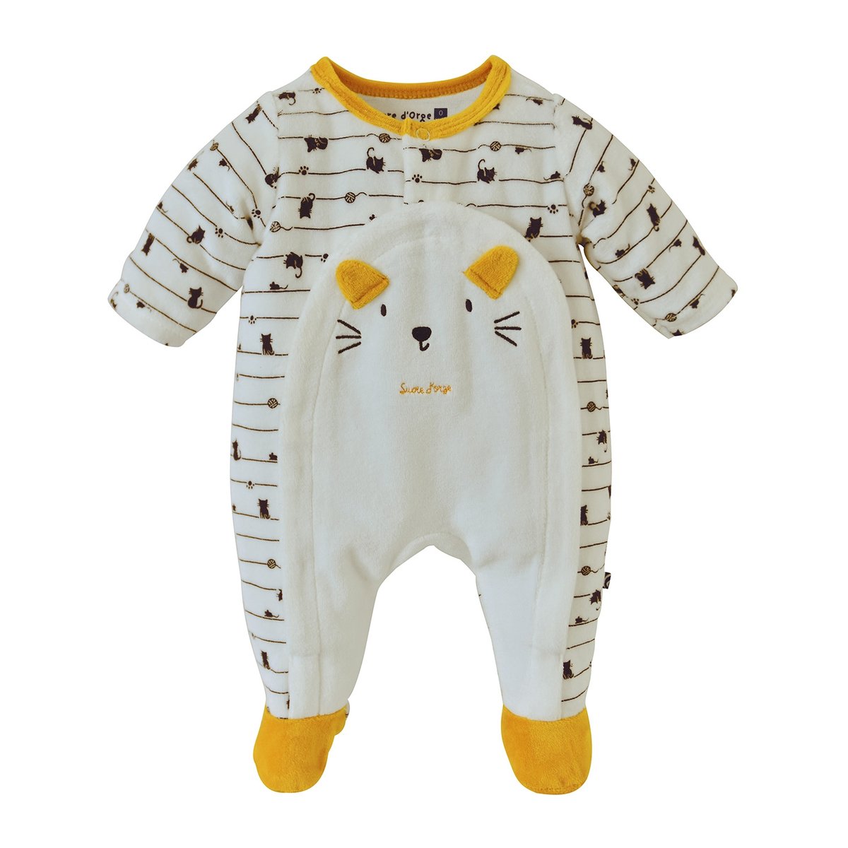 Trousseau naissance mixte django beige, SUCRE D'ORGE