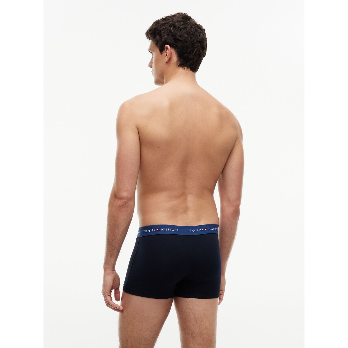 Lote de 5 boxers Signature noir + ceint. multicolore, TOMMY HILFIGER