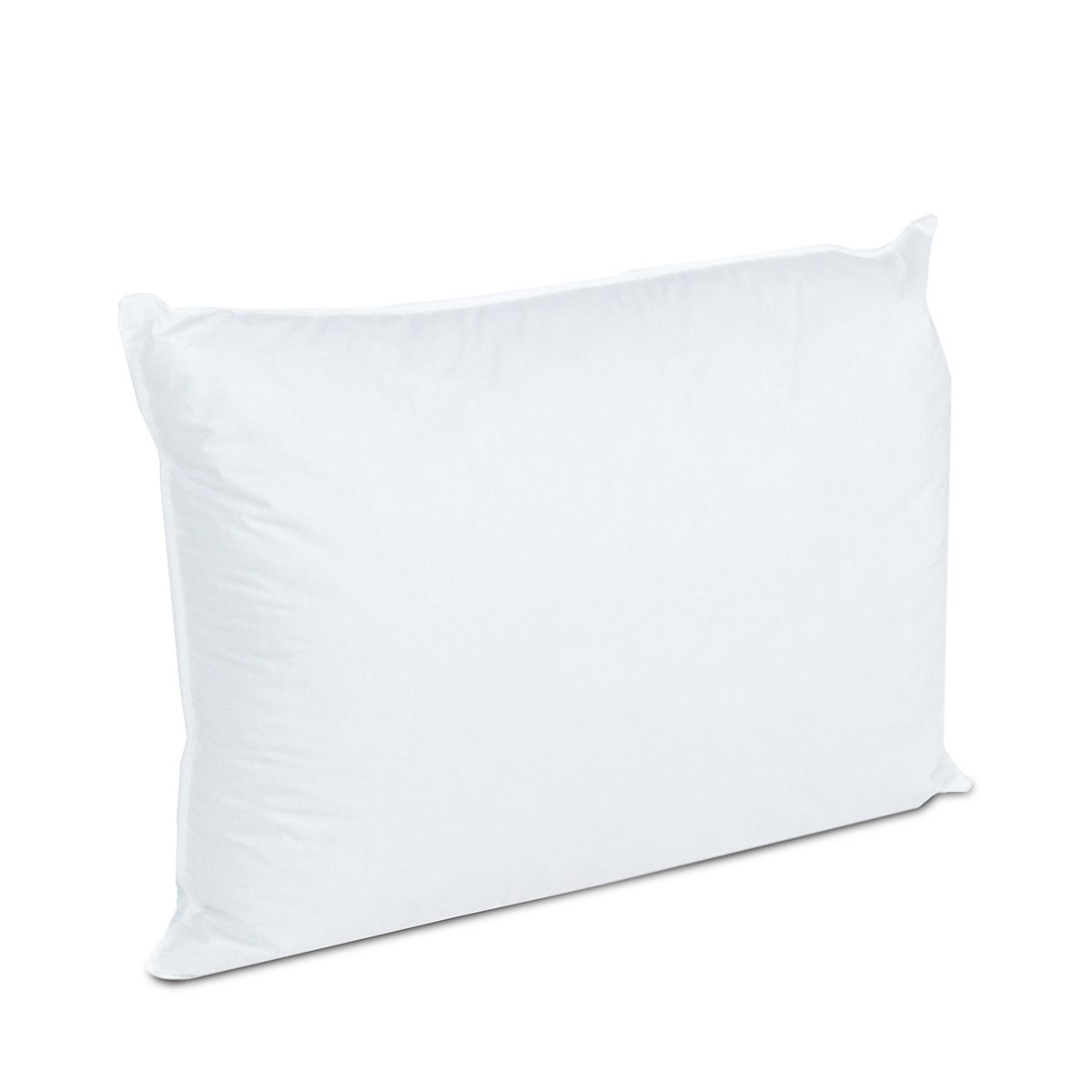 Lot de 4 oreillers Alaska 50x70 cm Fibres creuses polyester blanc, BELLECOUR