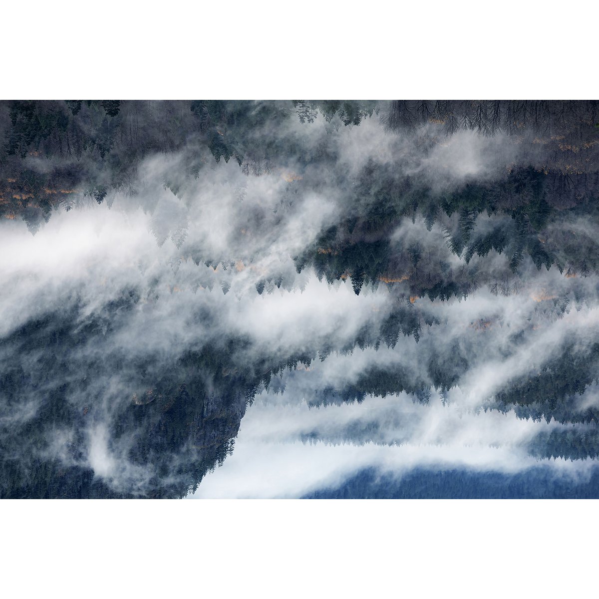 Tableau vallée tableau alu dibond, HEXOA