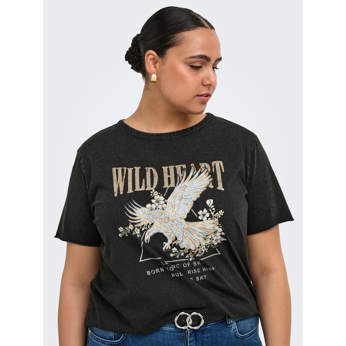 T-Shirt black 6, ONLY CARMAKOMA