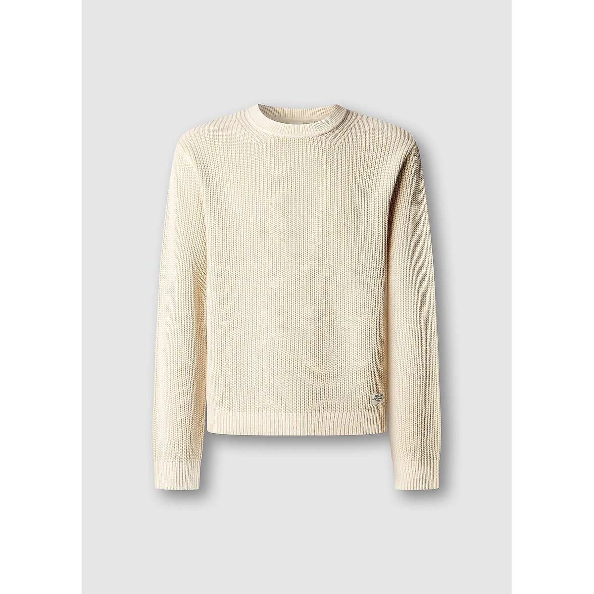 Felpa girocollo beige, PEPE JEANS