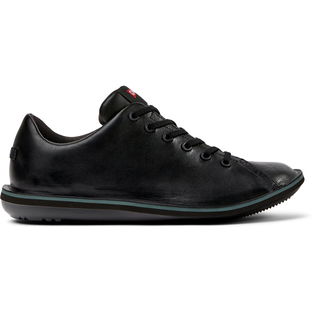 Baskets Cuir Beetle noir, CAMPER