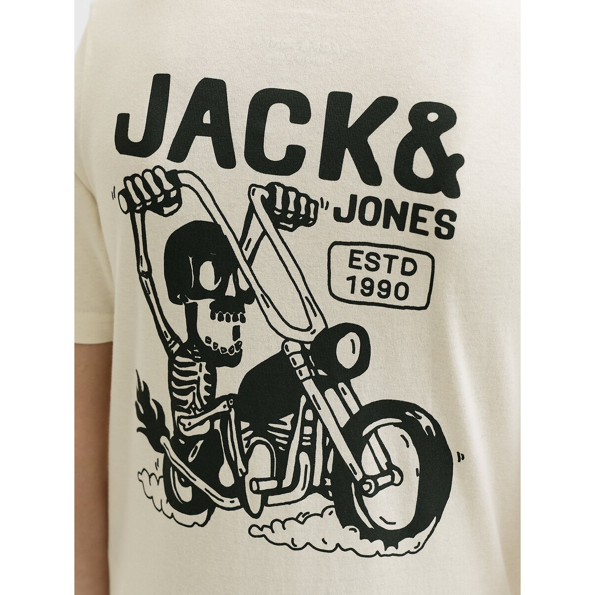 T-shirt manches courtes beige, JACK & JONES JUNIOR