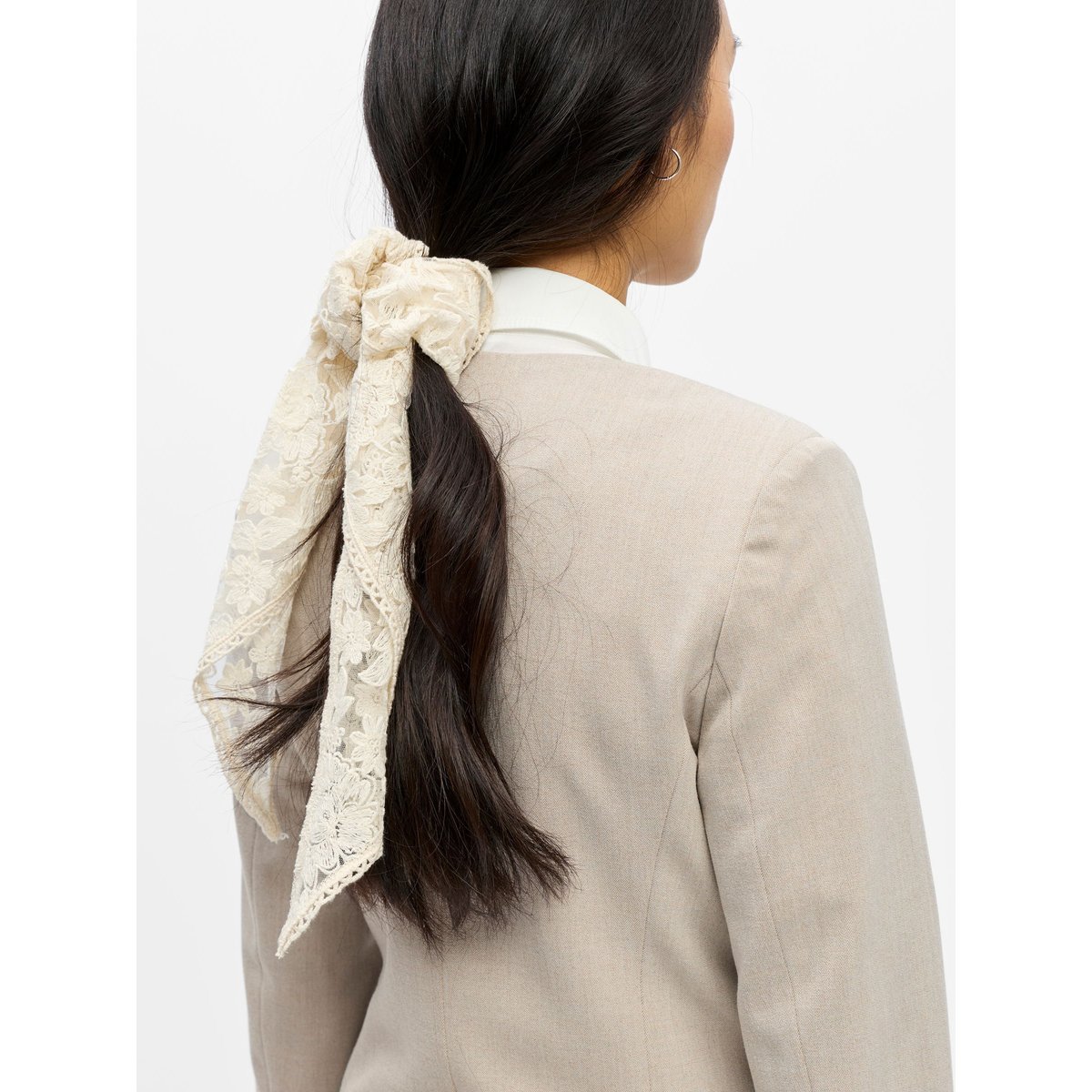 Écharpe blanc - white1, OBJECT