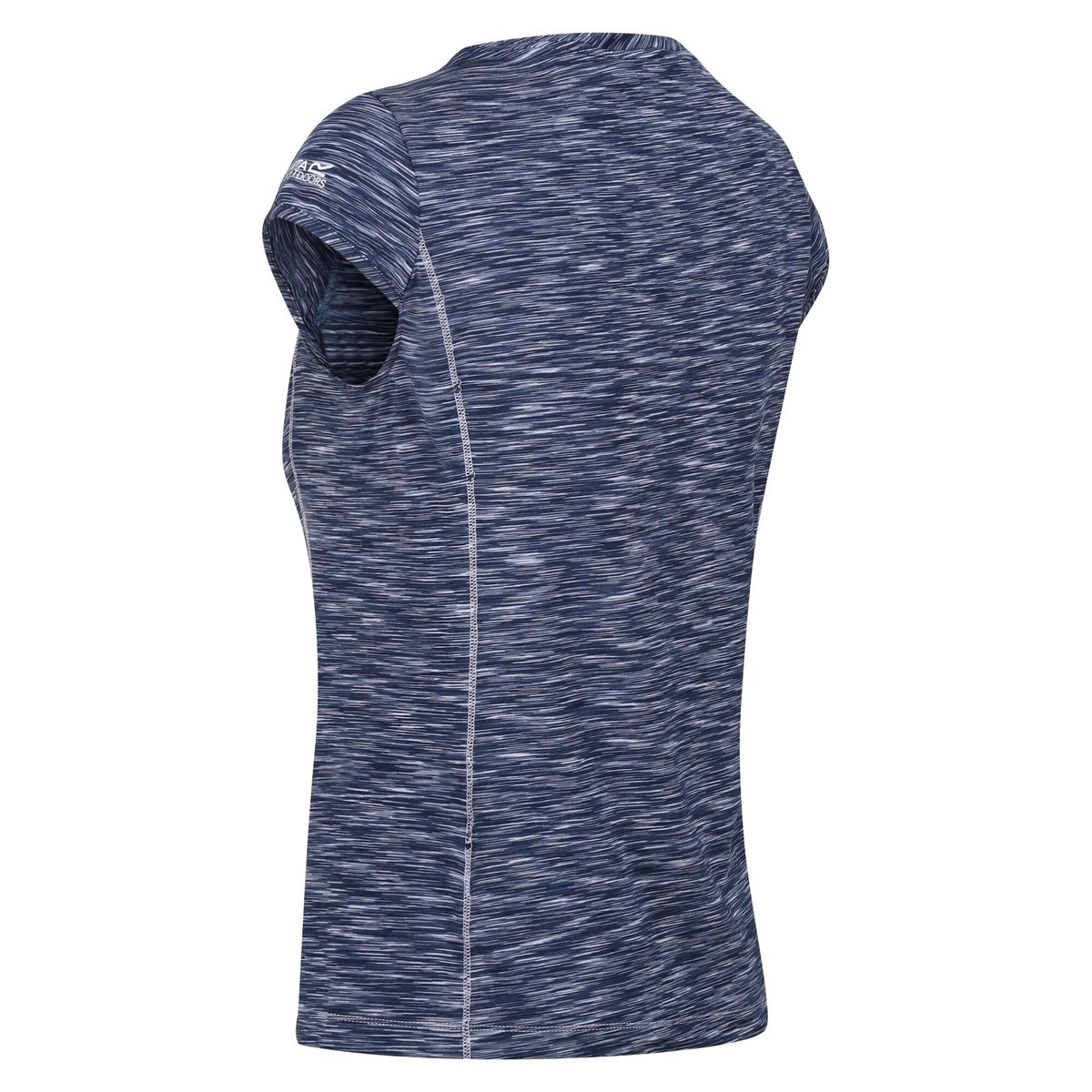 T-shirt chiné manches courtes HYPERDIMENSION bleu marine, REGATTA