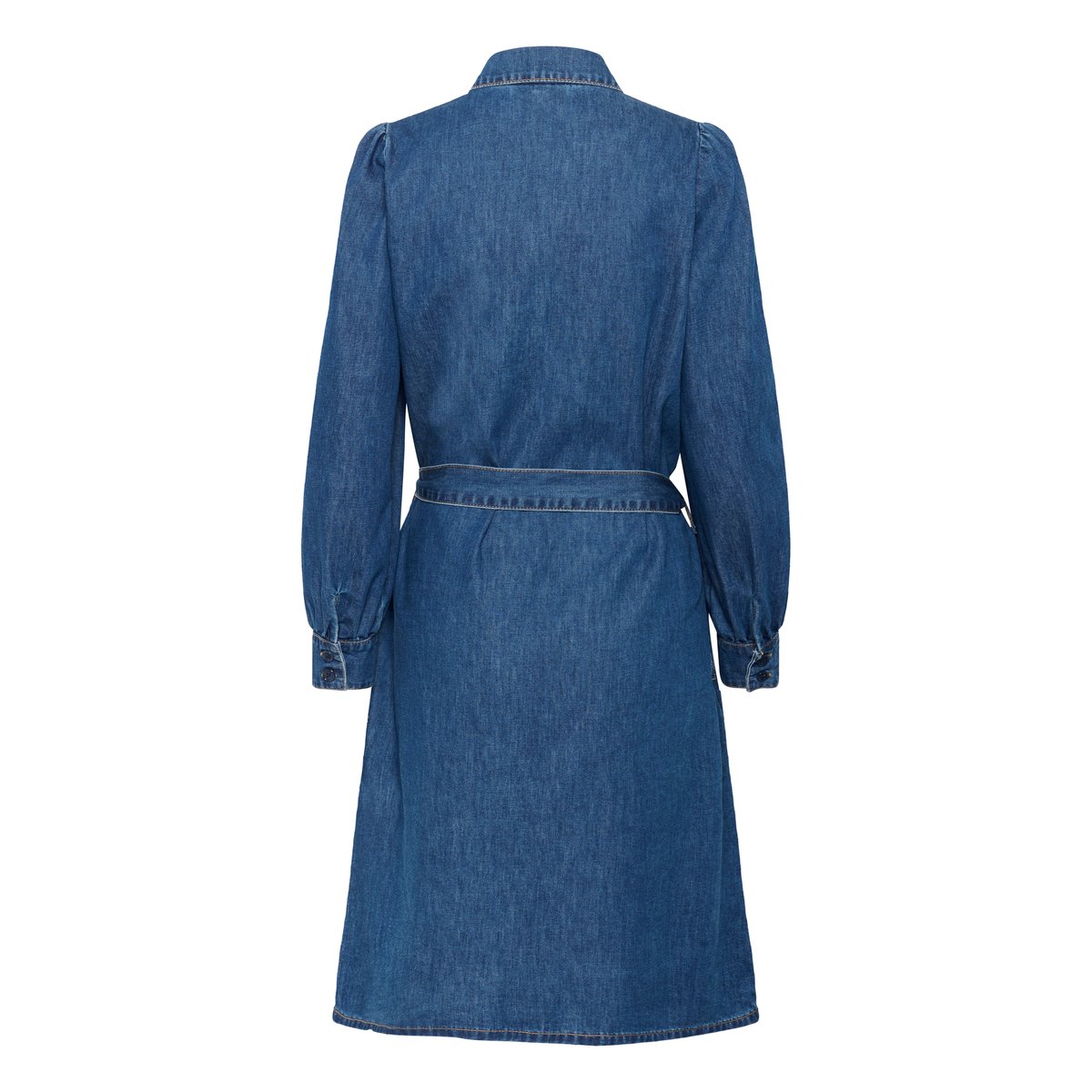 Robe en jean bleu jasper blue denim, CREAM