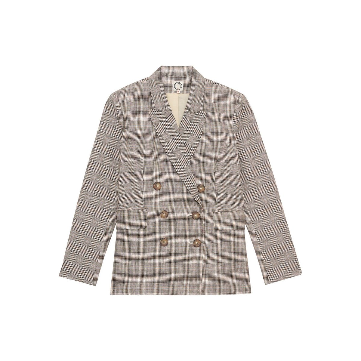 Veste June en coton marron, INES DE LA FRESSANGE PARIS