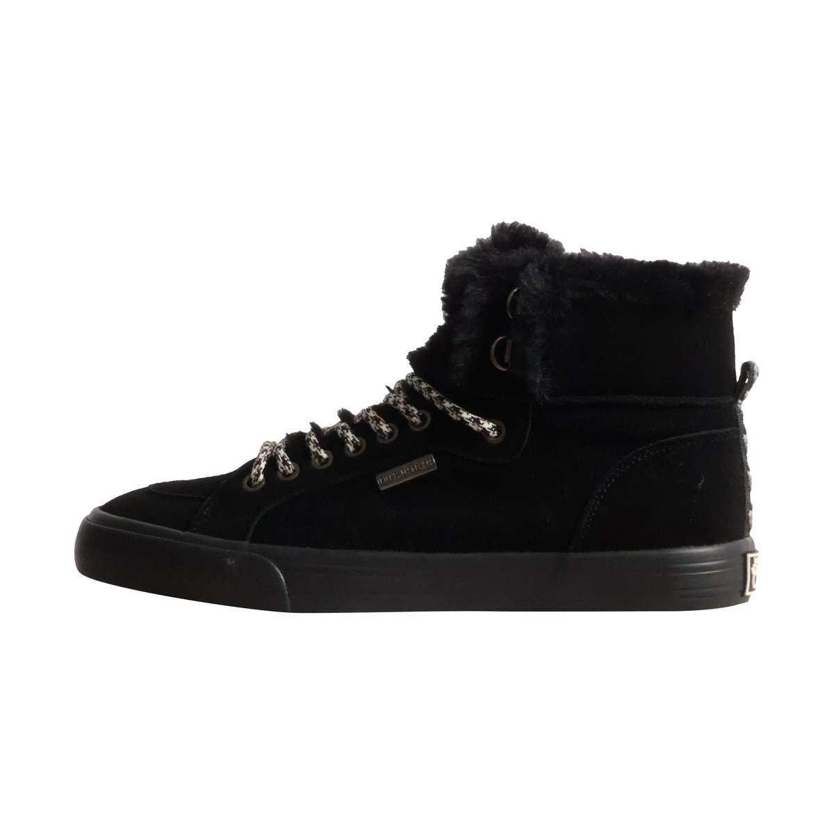 Basket Montante Cuir noir, LE TEMPS DES CERISES