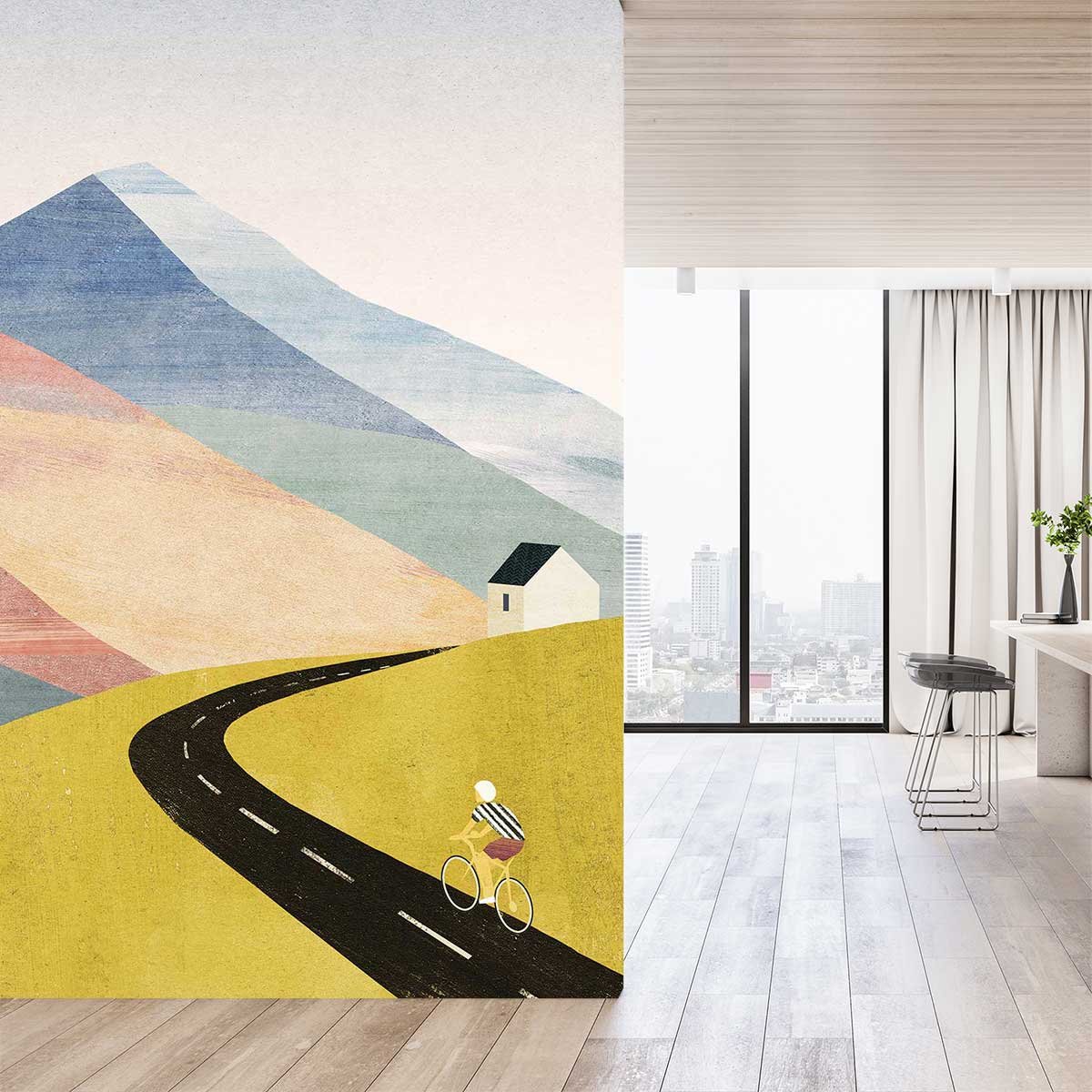 Papier peint l'ascension intissé, HEXOA
