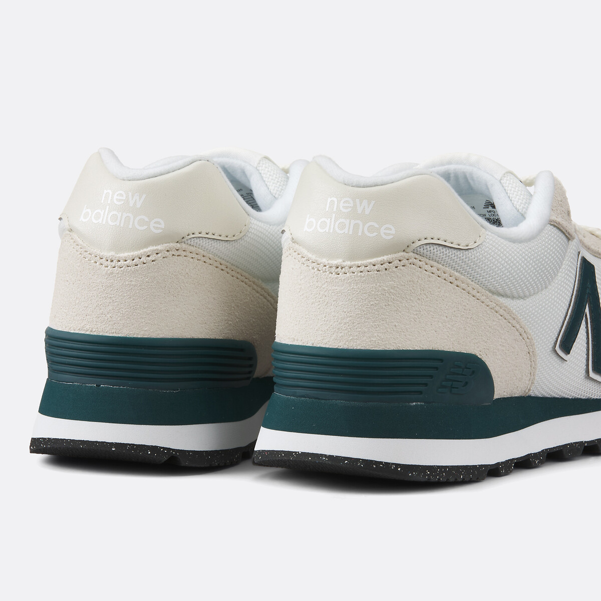 Baskets 515 ecru/vert, NEW BALANCE