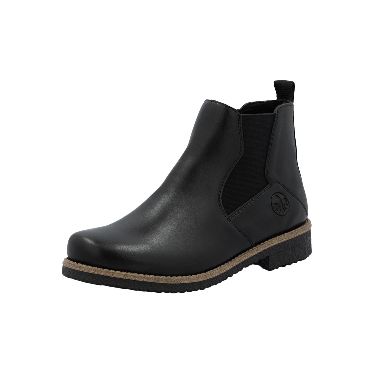 Bottine Cuir noir, RIEKER