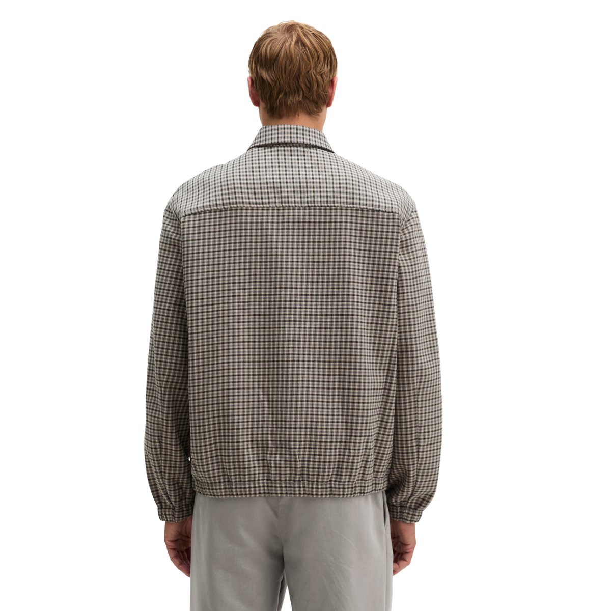 Surchemise oversize en twill de coton bio double épaisseur marron, MARC O'POLO