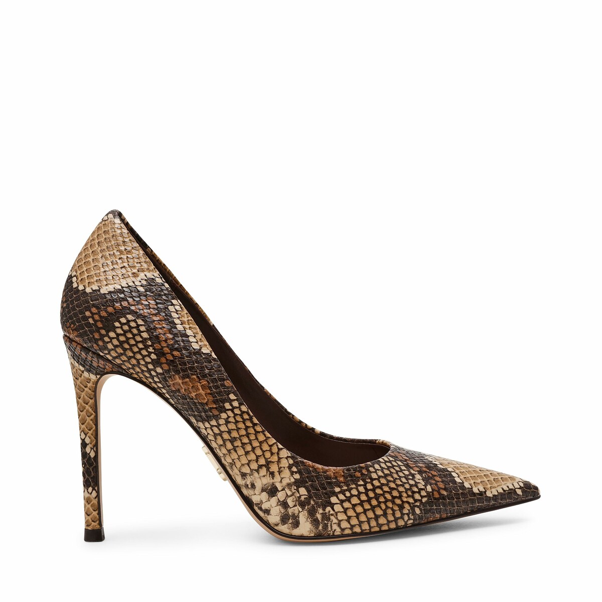 Thrive Pointed Stiletto Heels python , STEVE MADDEN