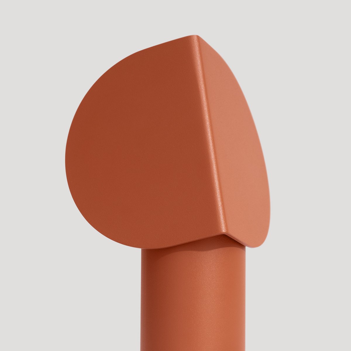 Lampe de bureau Aluminium Ocre Rouge LED 1 Biscuit ocre rouge, EDEN