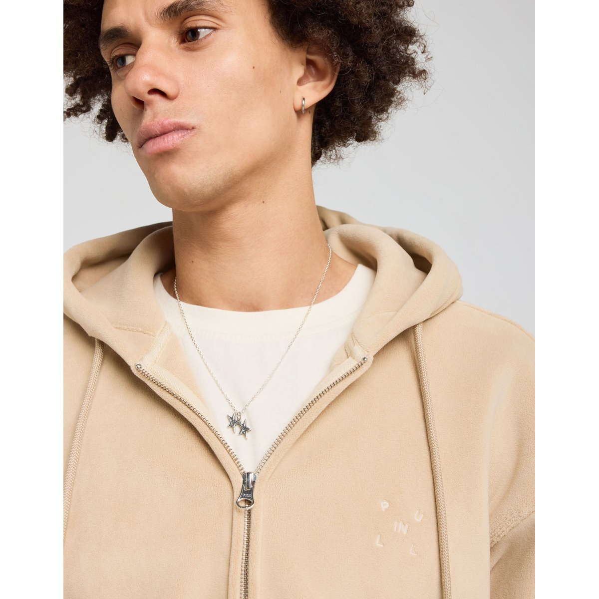 SWEAT SHERPAMARRON crème, PULLIN