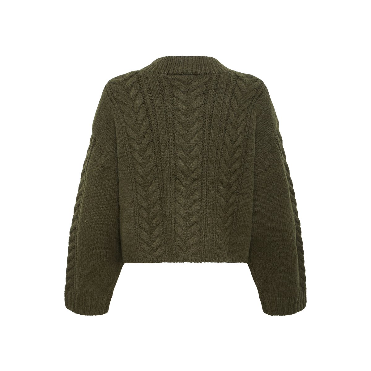 Cardigan manches longues beige birch, ICHI