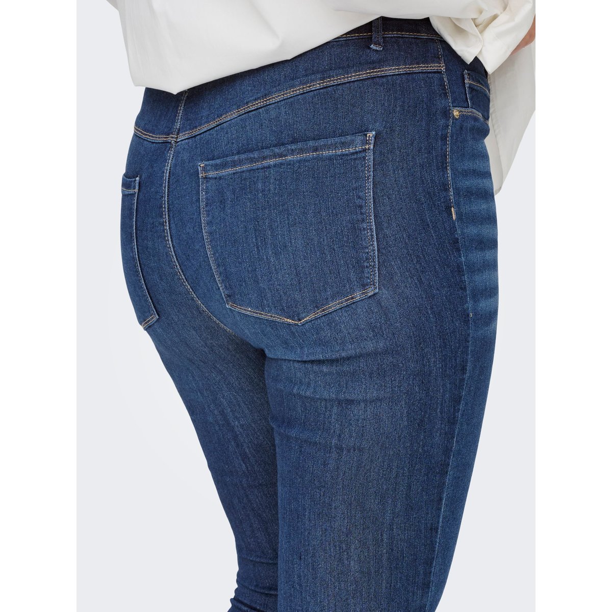 Jean Skinny medium blue denim, ONLY CARMAKOMA