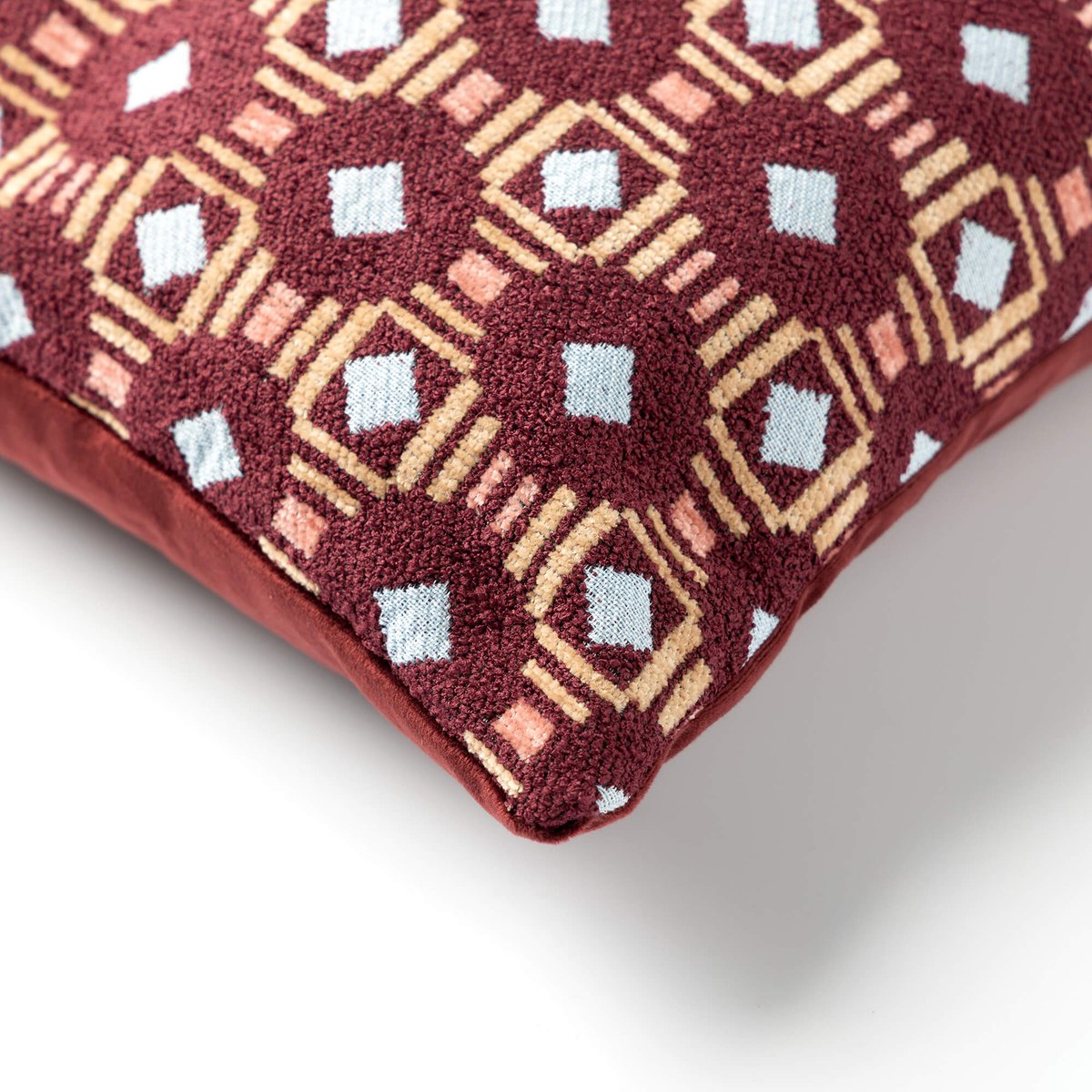 Coussin Lennox rouge, DUTCH DECOR