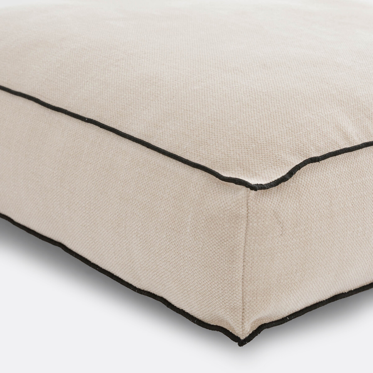 Coussin de sol effet chenille, Figuera beige, LA REDOUTE INTERIEURS