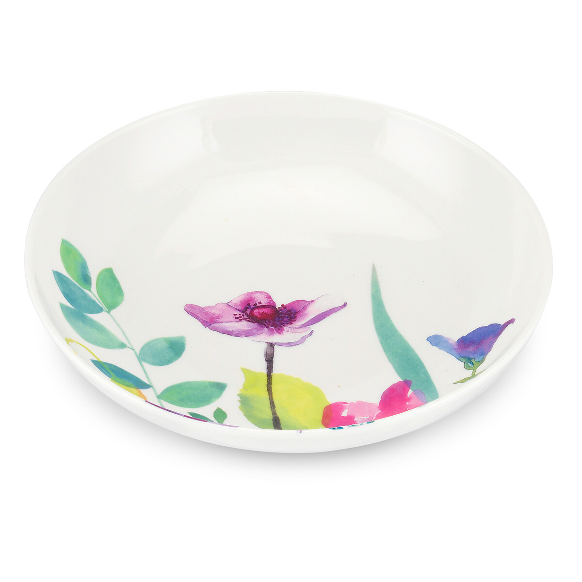 Set of 4 Water Garden Pasta Bowls multi-coloured, PORTMEIRION