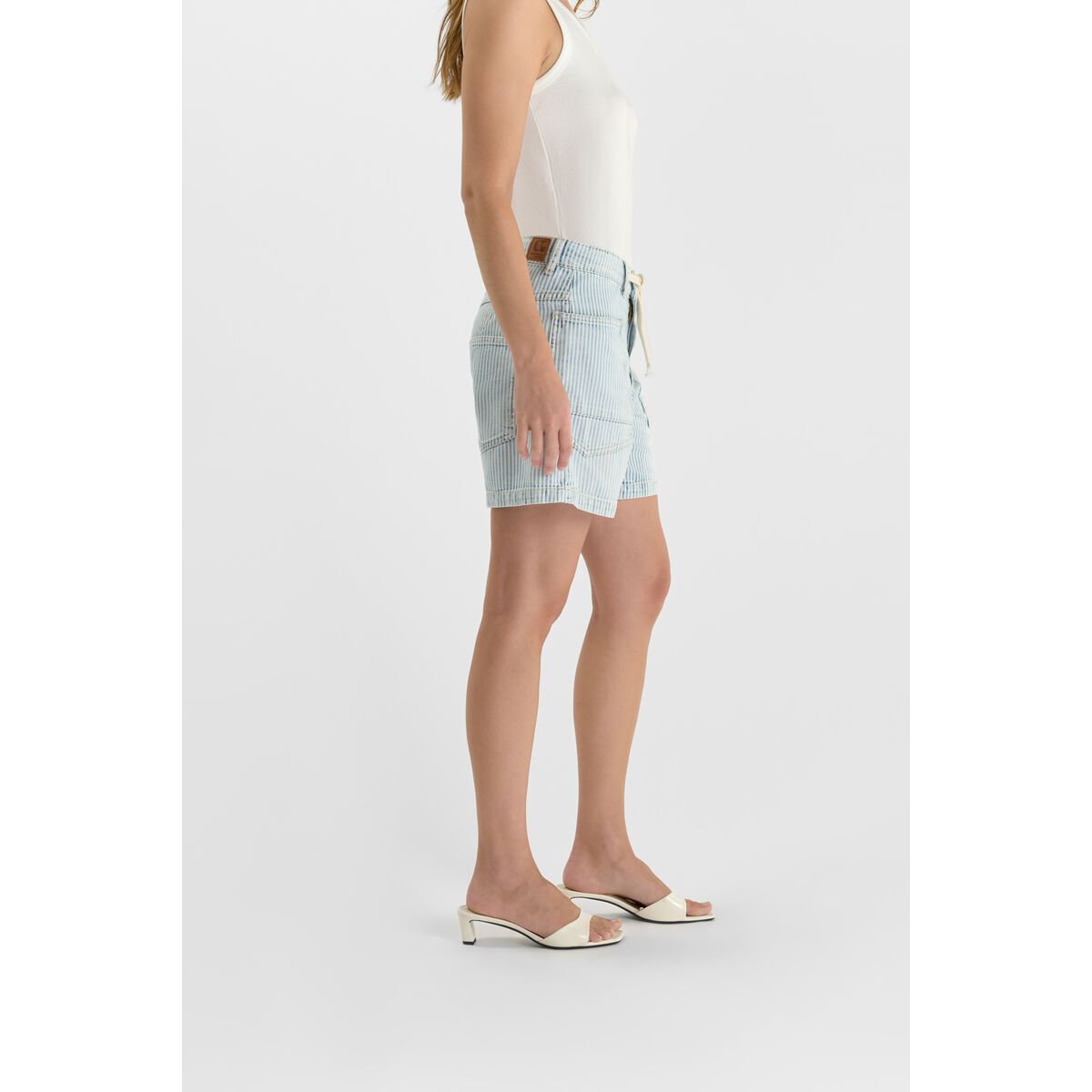 Short en jeans MADO blue / white, LE TEMPS DES CERISES