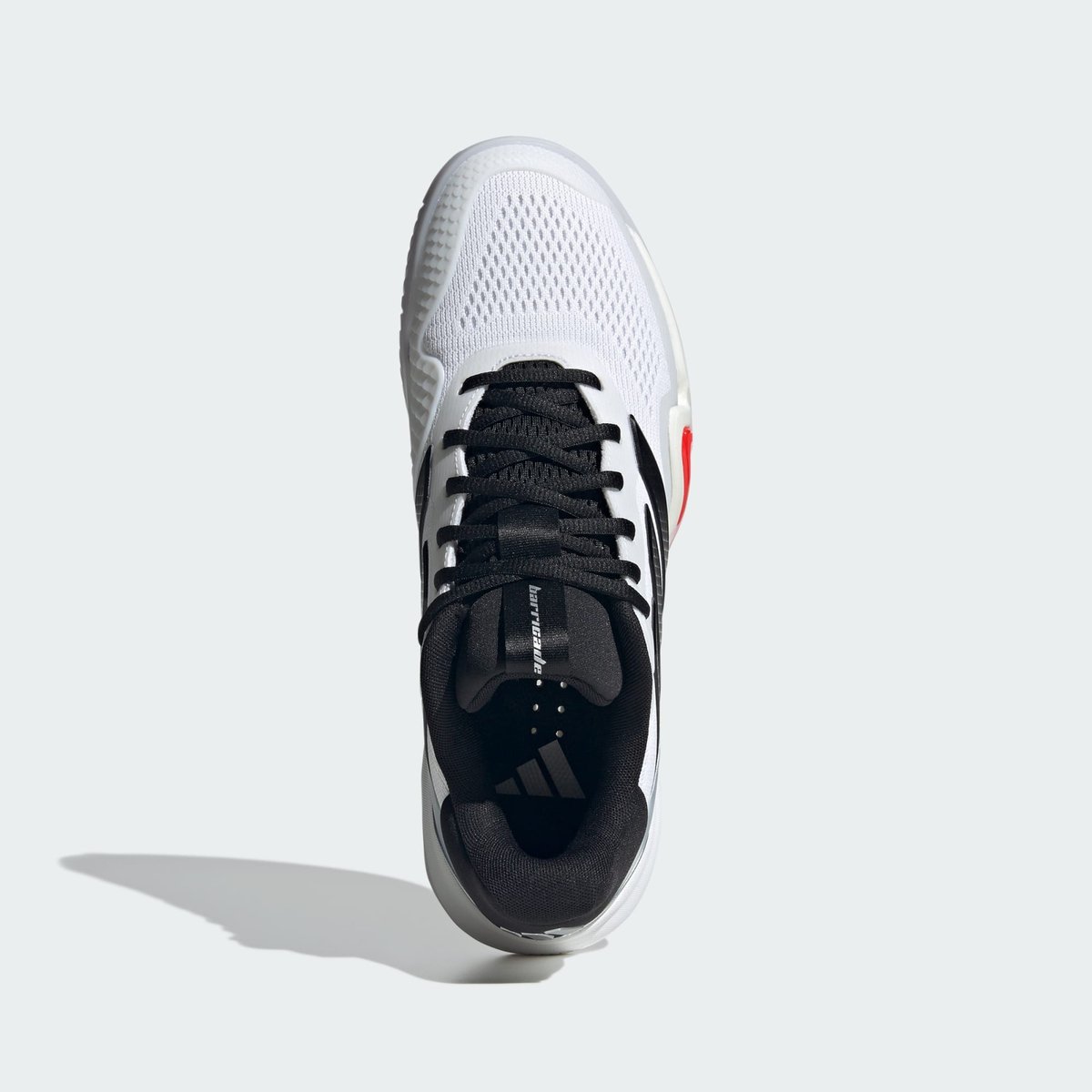 Chaussure De Tennis Barricade 14 cloud white / core black / lucid red, adidas Performance