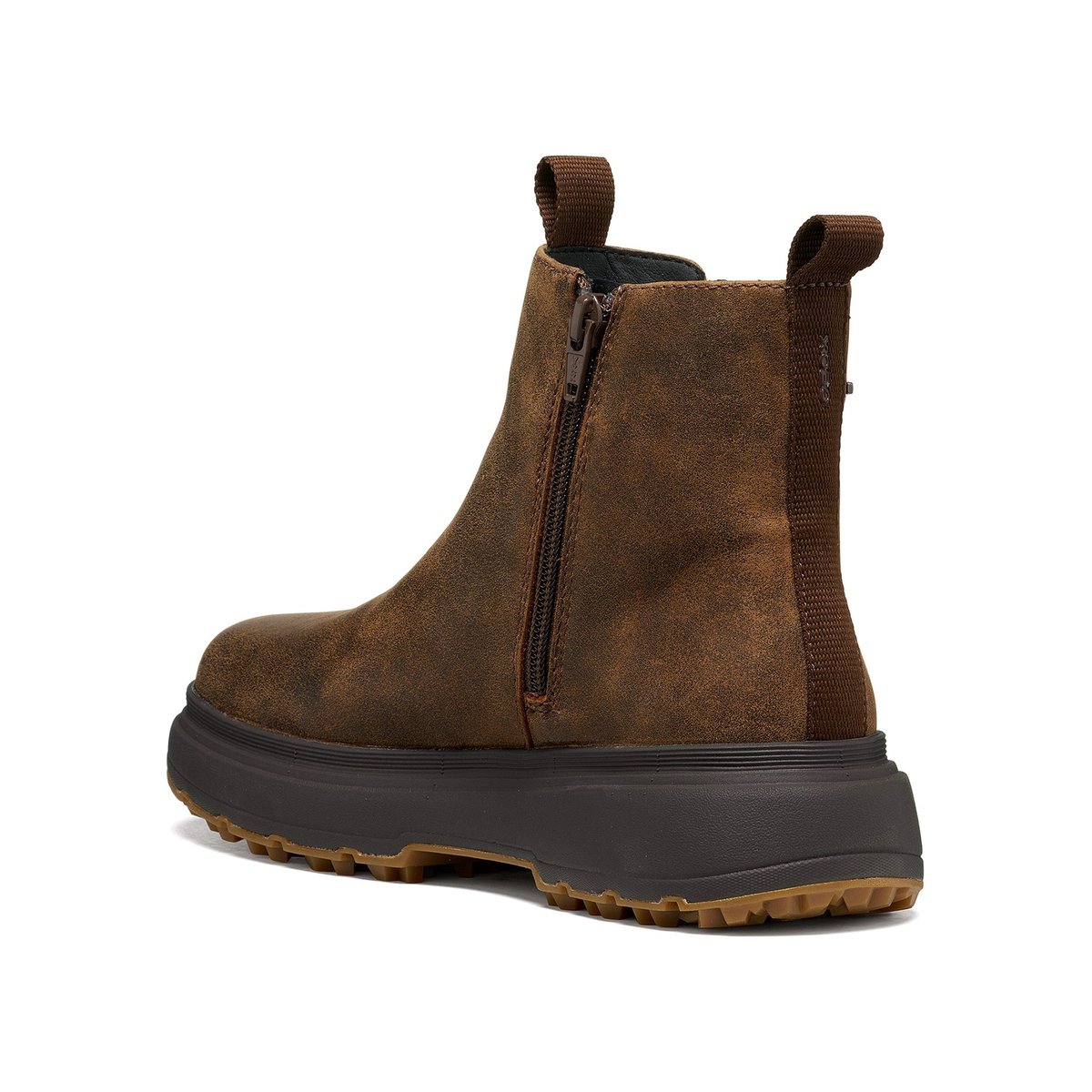 Bottines D LAMIDIE + GRIP ABX marron foncé, GEOX