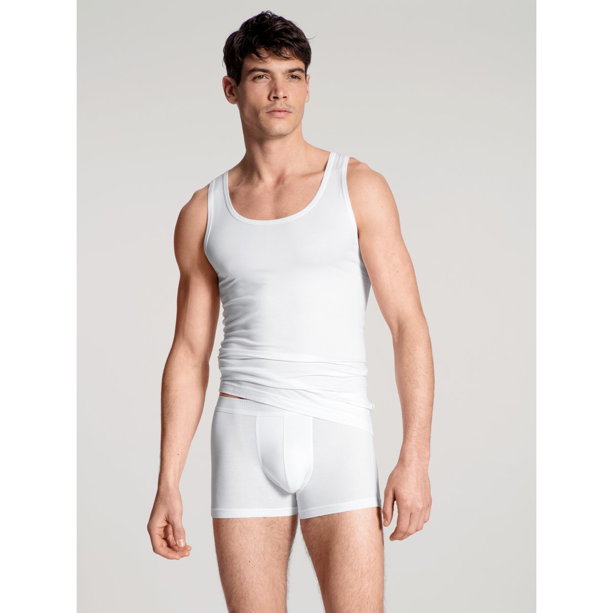 Debadeur sans manches Lyocell FOCUS blanc, CALIDA