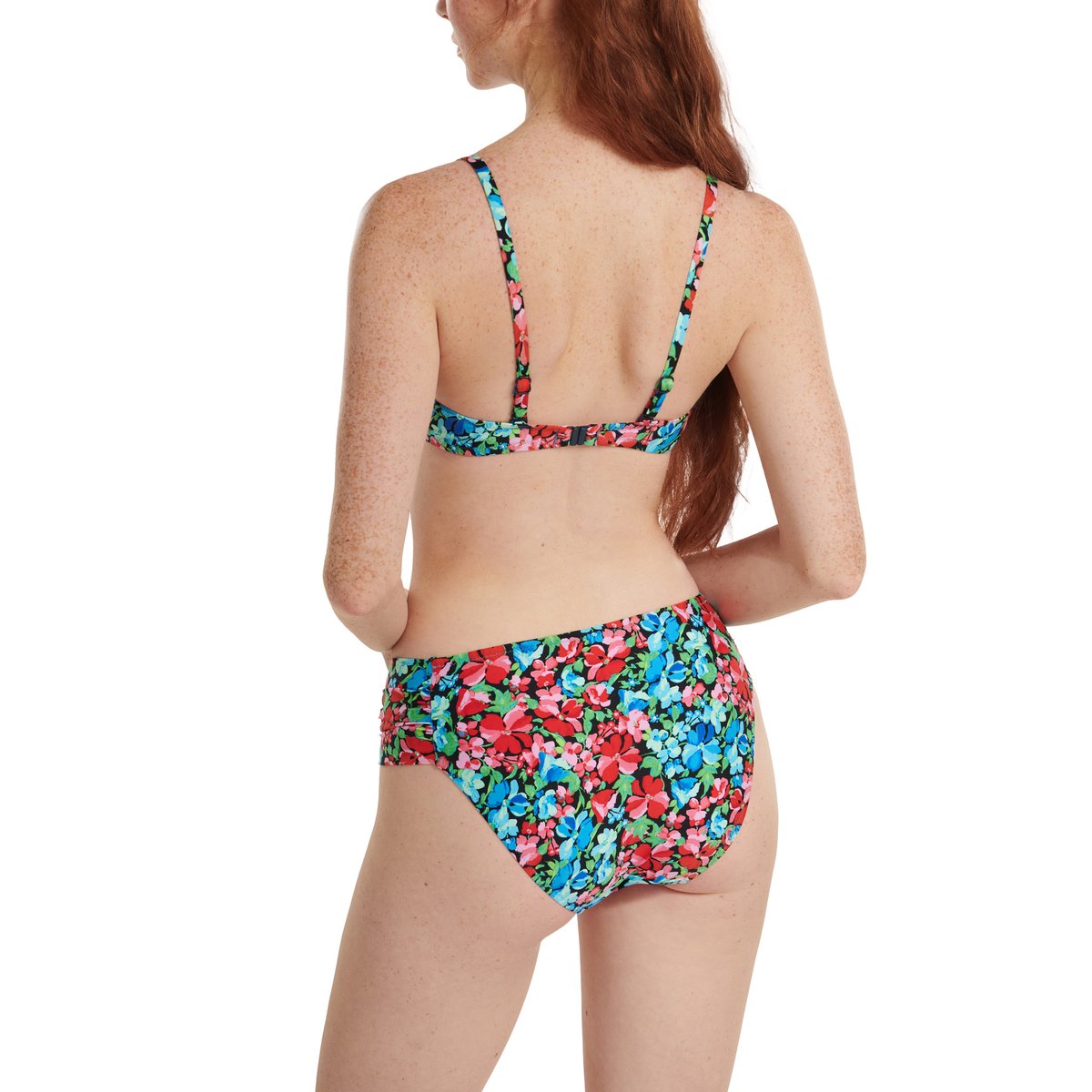 Haut maillot de bain armaturé multipositions Napoli bleu, LISCA