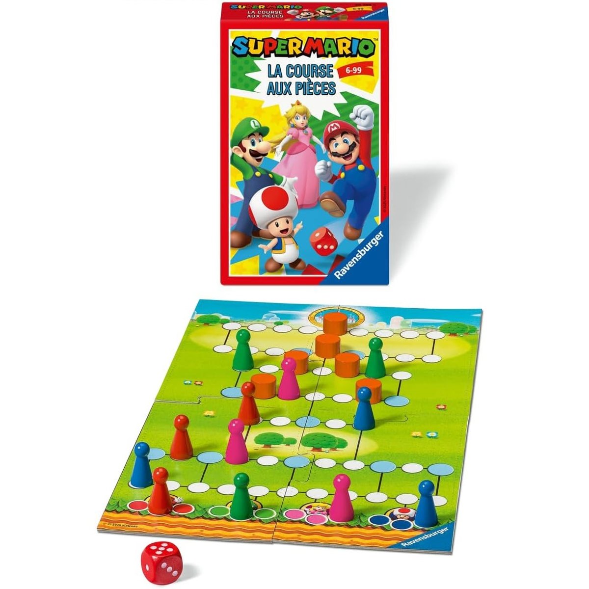 Super Mario La Course aux pièces rouge, RAVENSBURGER