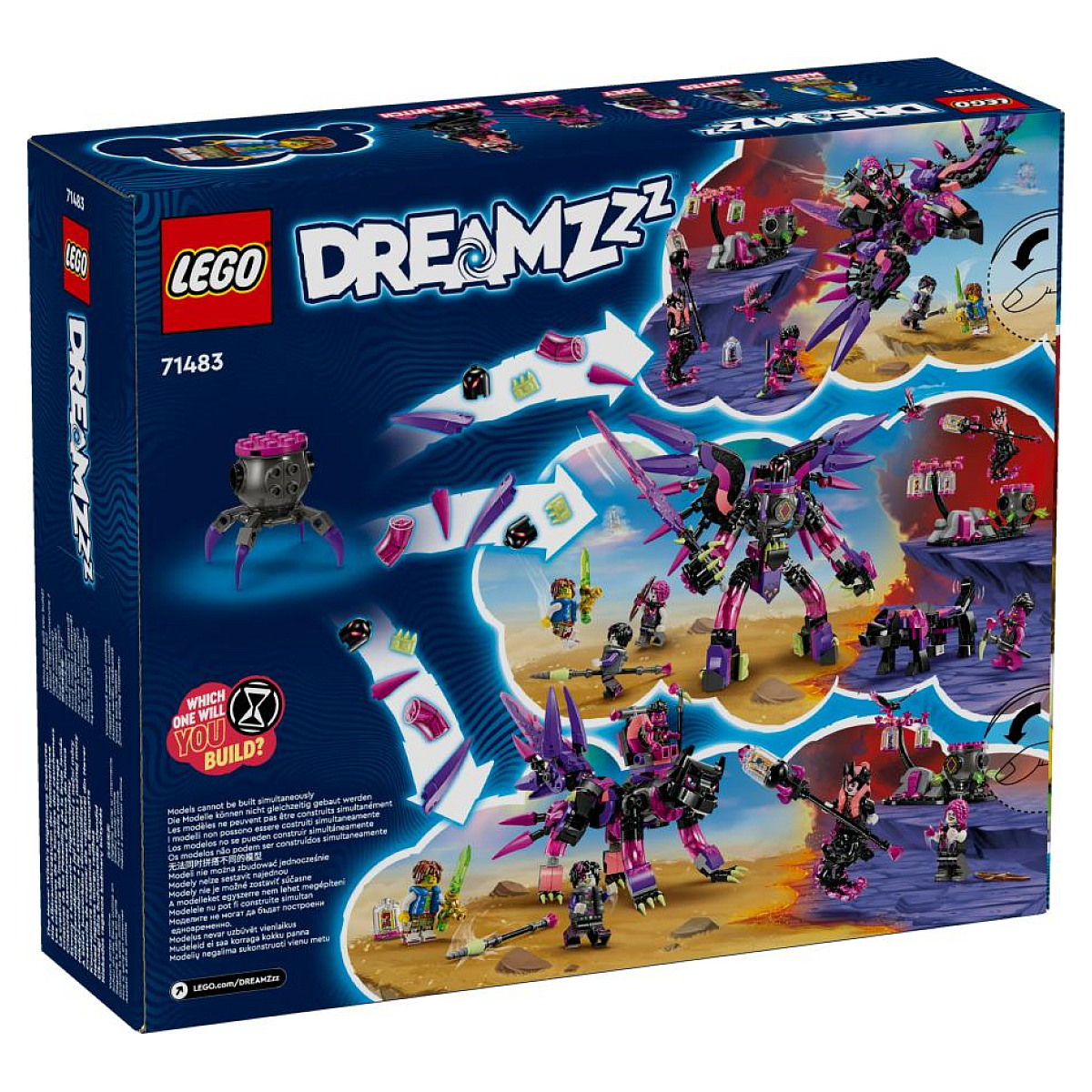 71483 Les créatures de la sorcière des cauchemars ® DREAMZzz bleu, LEGO