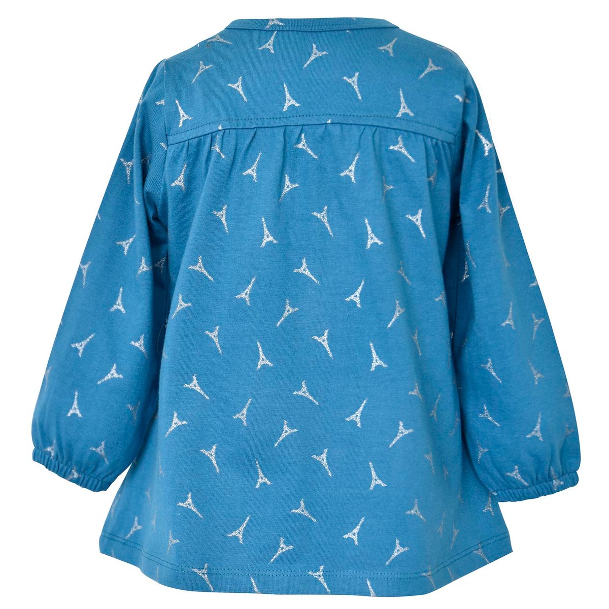 Tunique fille imprimee coquette bleu, SUCRE D'ORGE