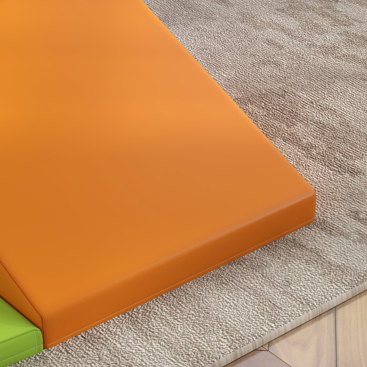 Ensemble de jeux mous pour enfants orange, HOMCOM