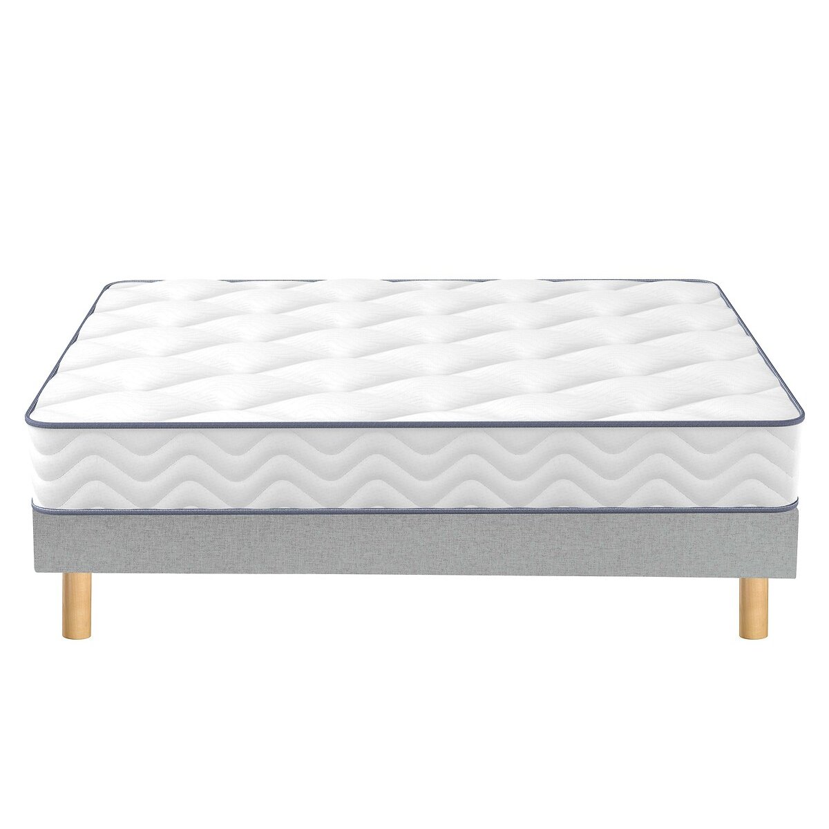 Matras 580 pocketveren, opgerold geleverd, Sweety wit, MERINOS